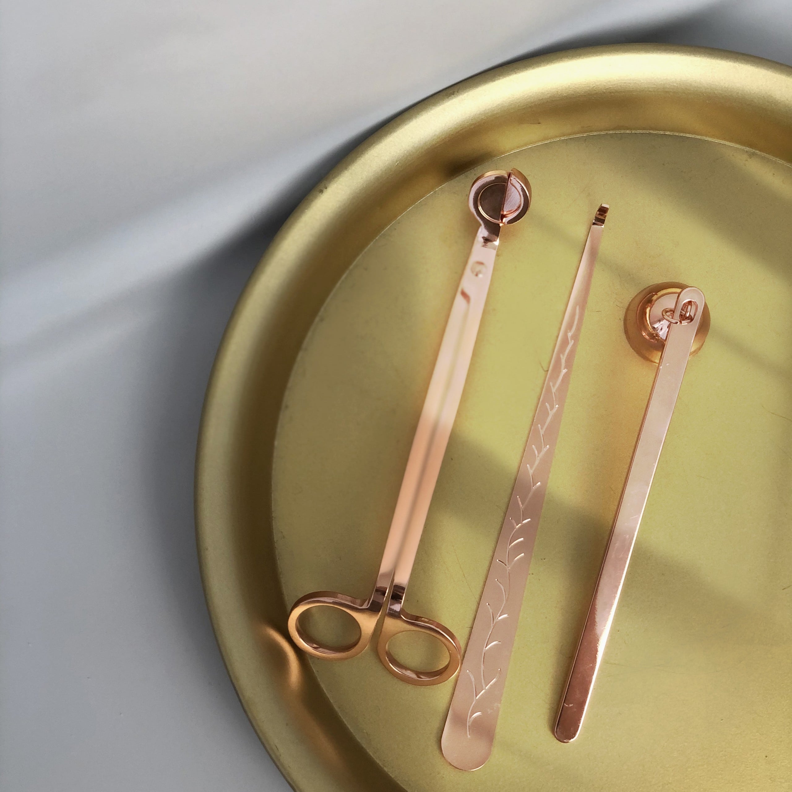 Candle Accessory Set (Roses Gold) · Little MoomooCraft