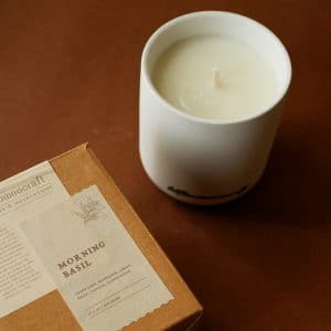 Ceramic candle